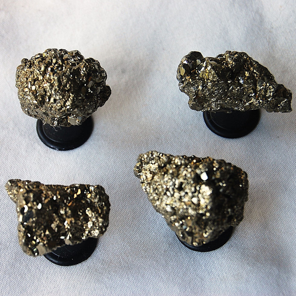 Thumbnail: Pyrite Door/cupboard/drawer knobs