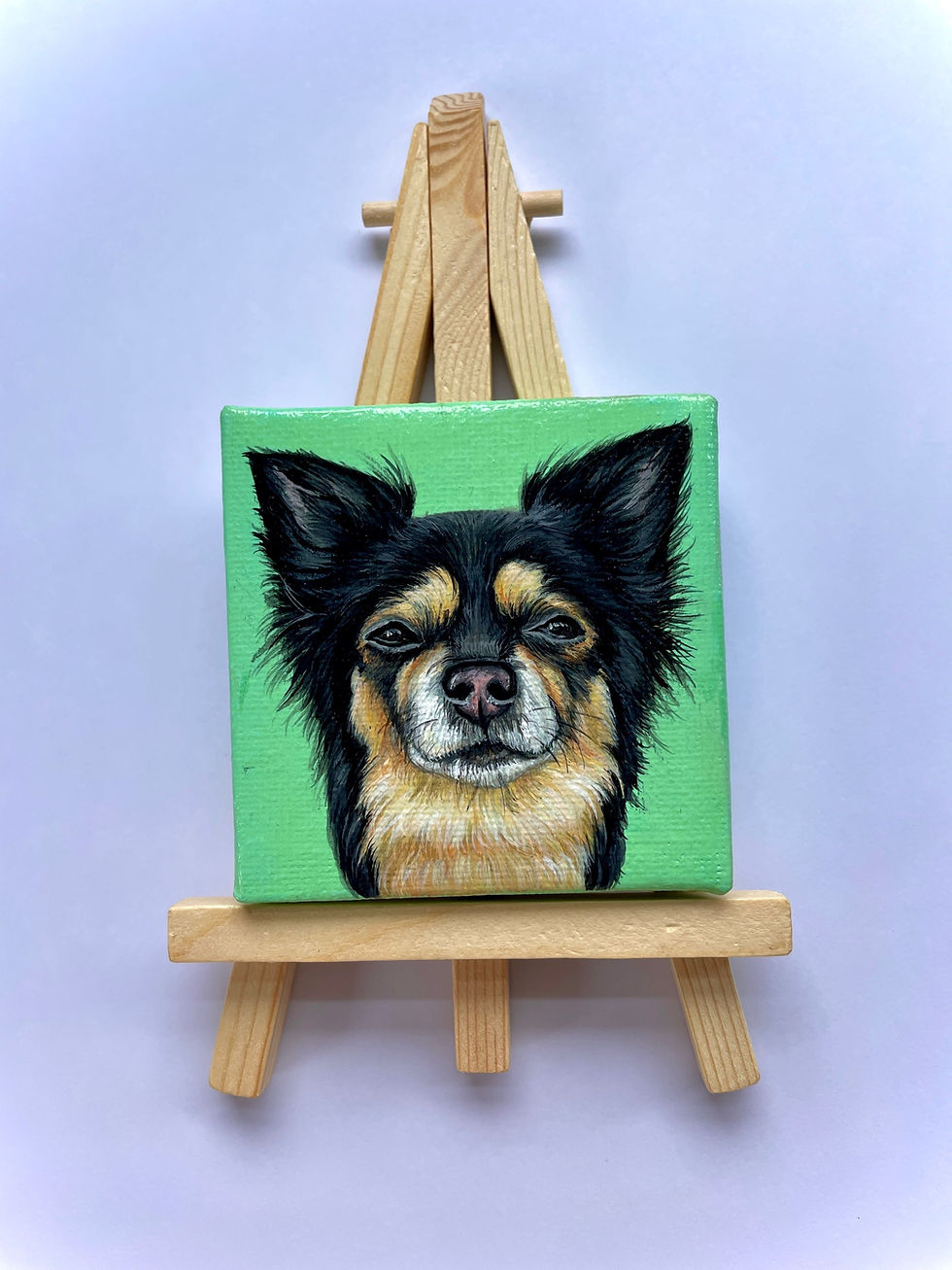 Thumbnail: 7x7cm canvas portrait 