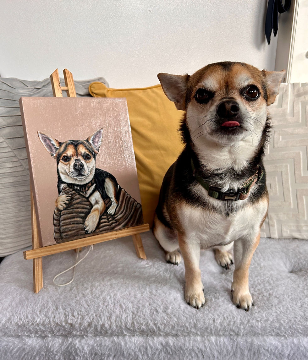 Thumbnail: 20x25cm canvas portrait 