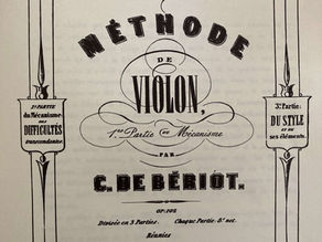 C. de Bériot Method: “On Vibrato”