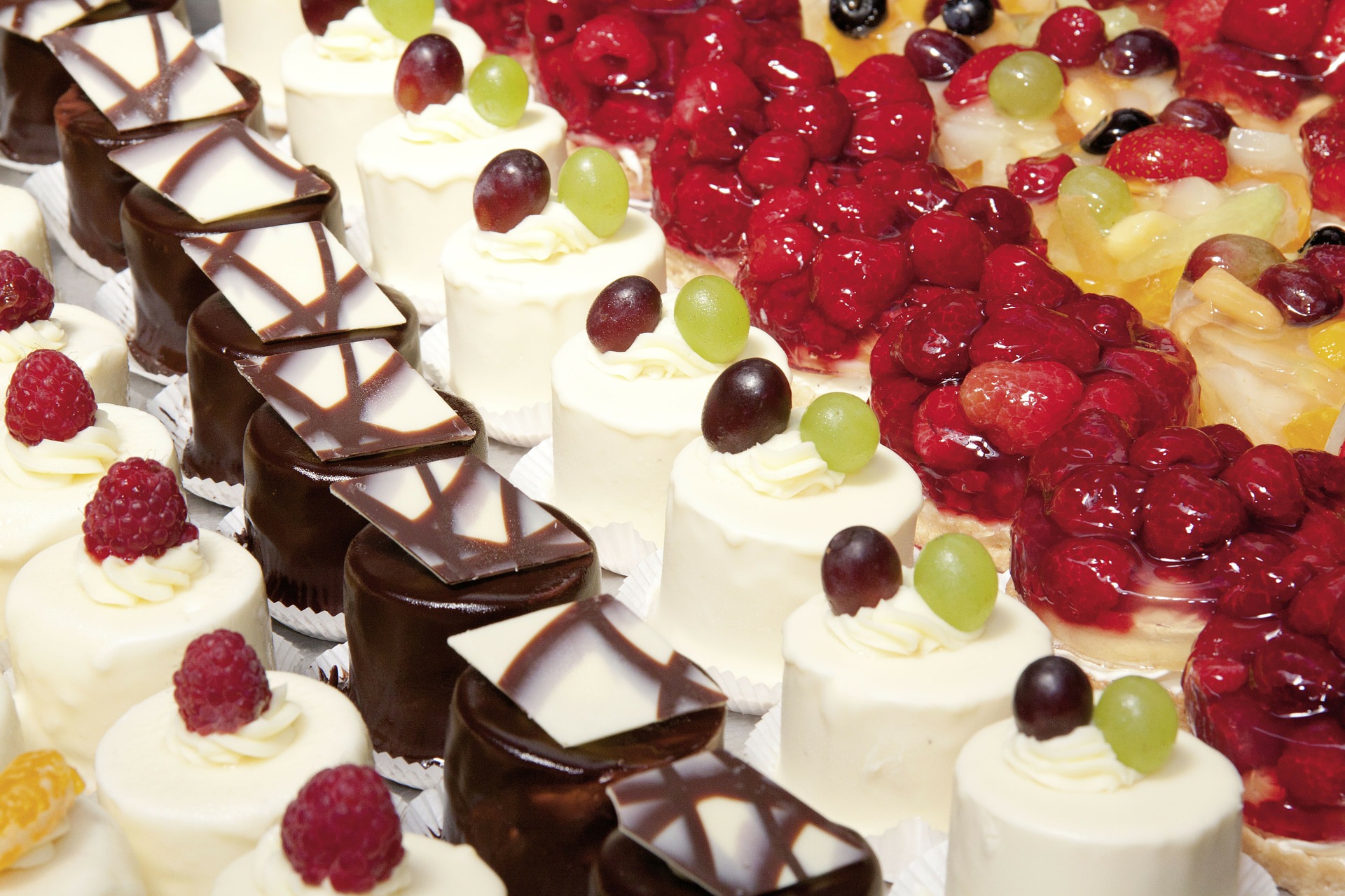 Arranged Food and Objects