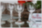Antiques20ème, Verres à liqueur en cristal de Baccarat modèle Beauvais, Baccarat crystal liquor cordial glasses