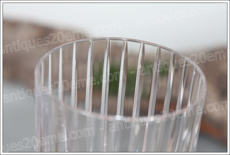 Antiques20ème, Verre à whisky en cristal de Baccarat modèle Harmonie, Baccarat crystal whiskey glass tumbler