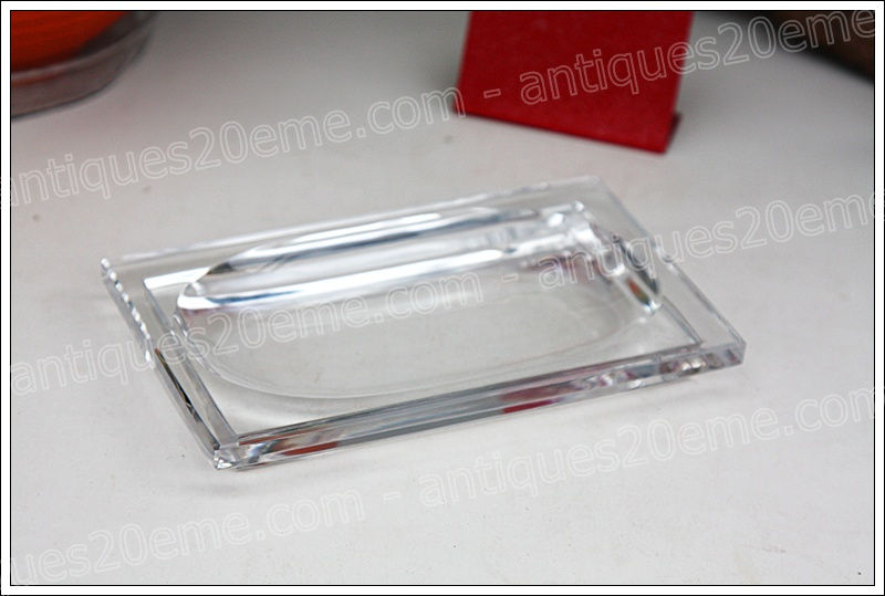 Antiques20ème, Ravier en cristal de Baccarat Joséphine Baker, Baccarat crystal dish
