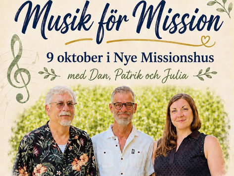 Musik för mission - konsert och insamling