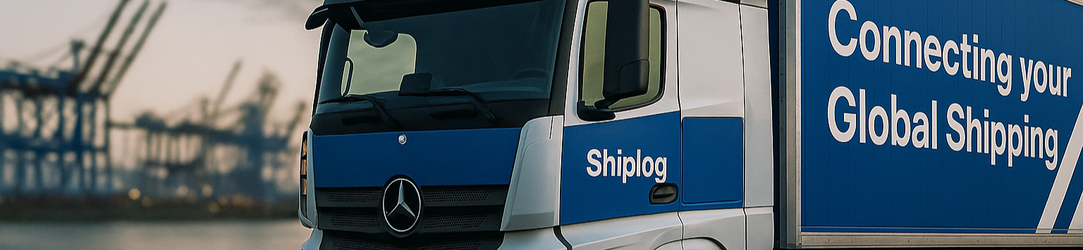 Camion de transporte terrestre internacional