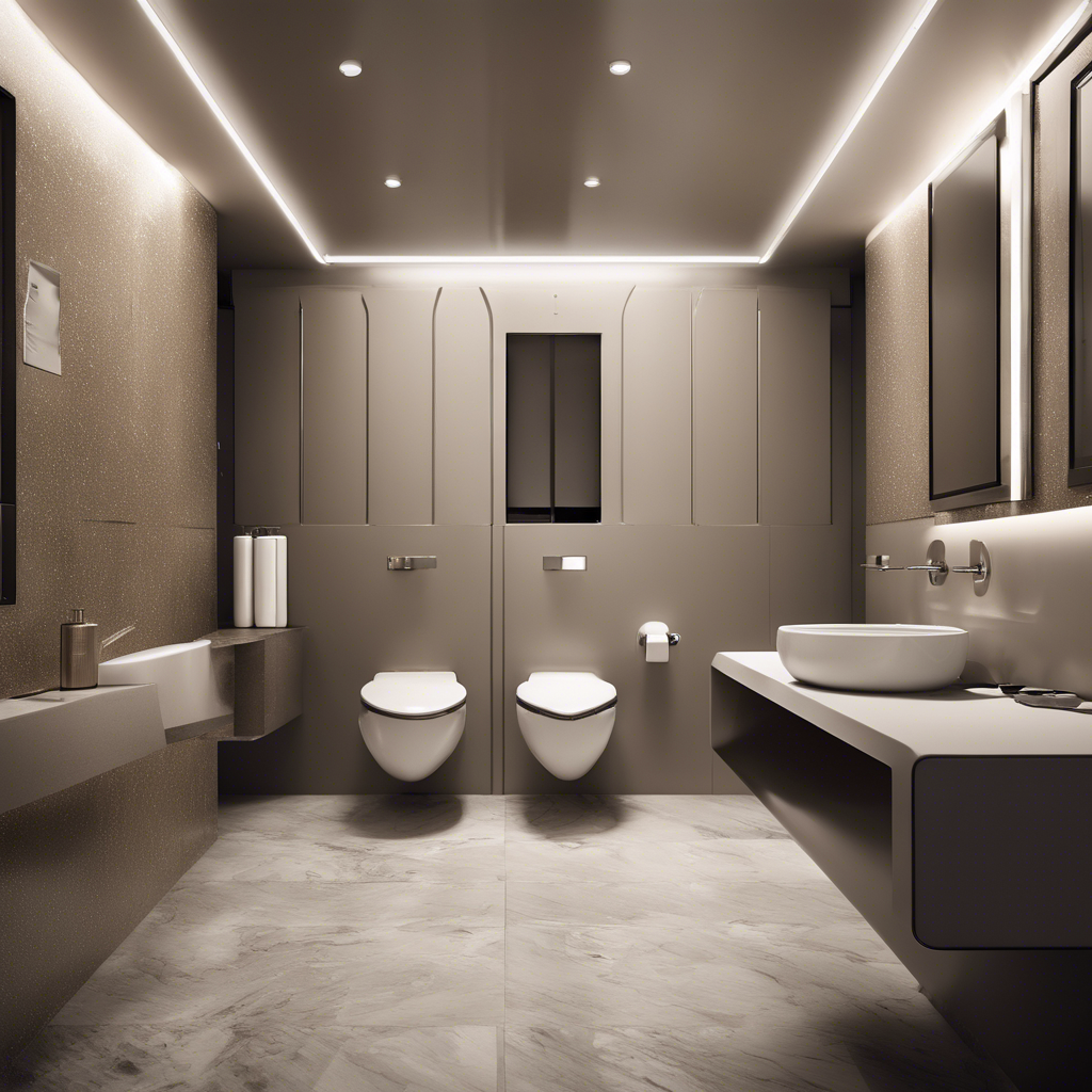Luxurious Portable Restroom Interior