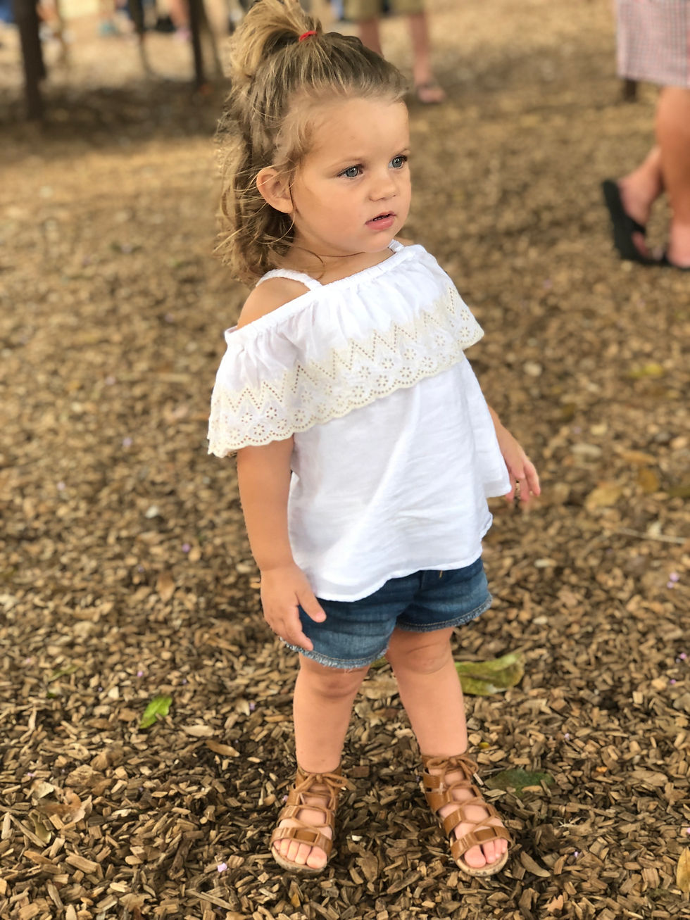 Amelia at the park