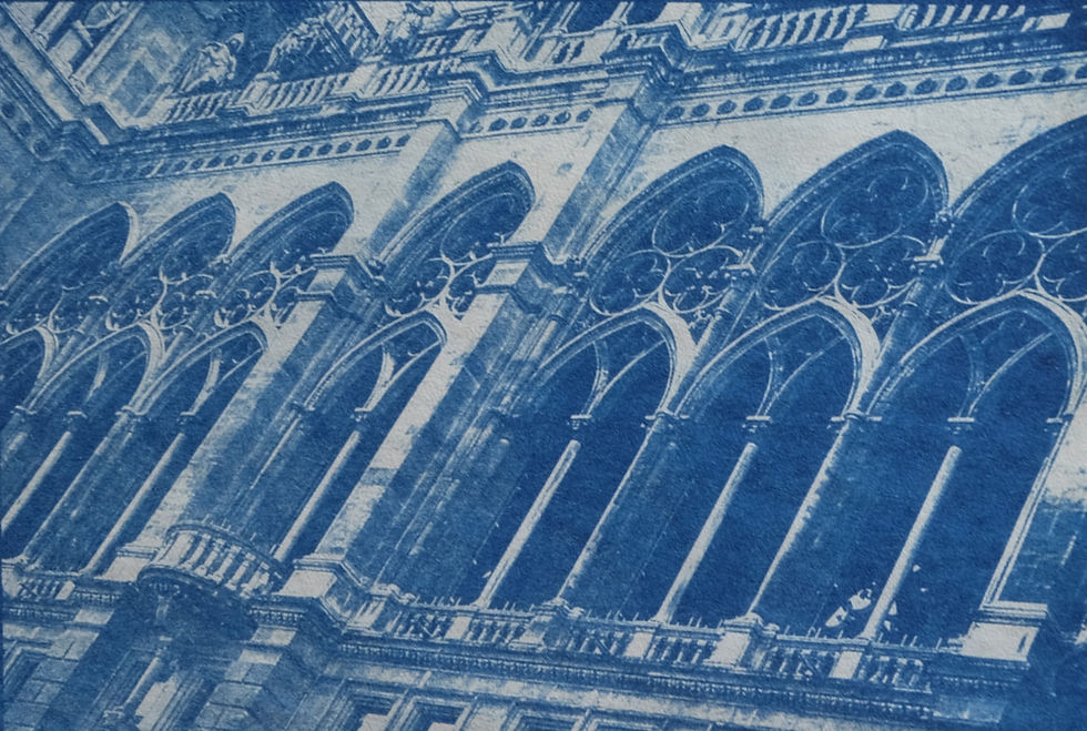 Cyanotypie / Blaudruck