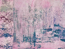The abstract landscape shows a morning in midsummer. The air is warm and shimmering. Everything is moving, although everything is still.