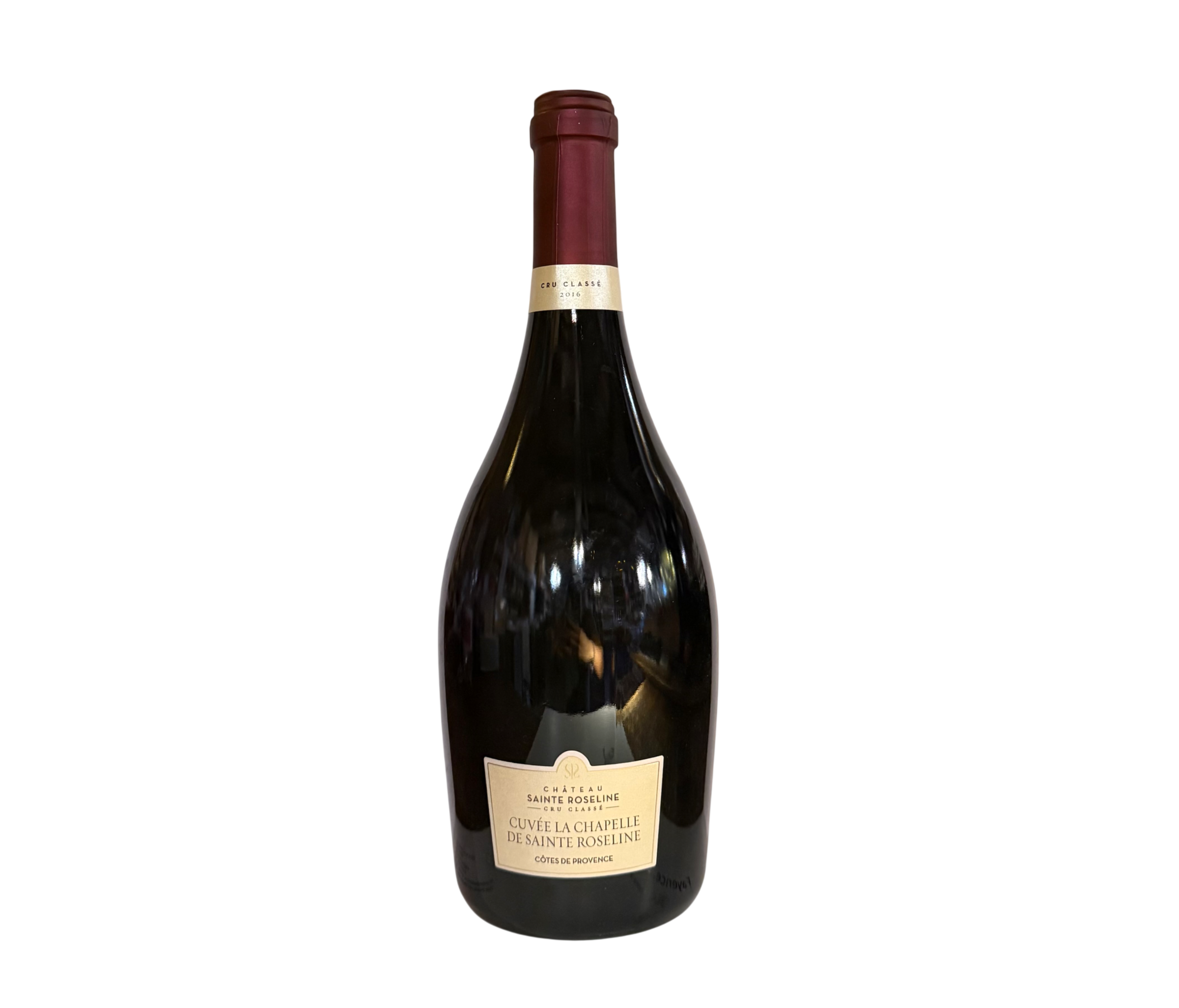 Château Sainte Roseline cuvée la chapelle Cru Classé rouge 2016 14,5% vol
