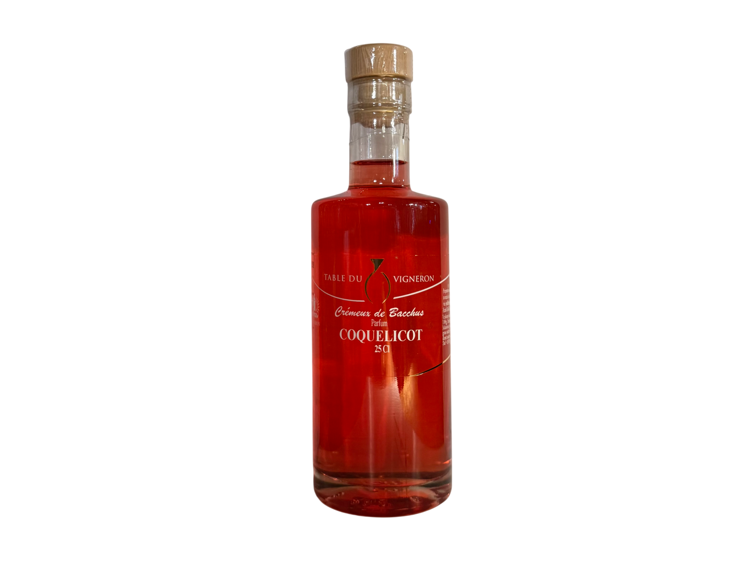Crémeux De Bacchus Coquelicot "Table Du Vigneron" - Les Santolines 25cl