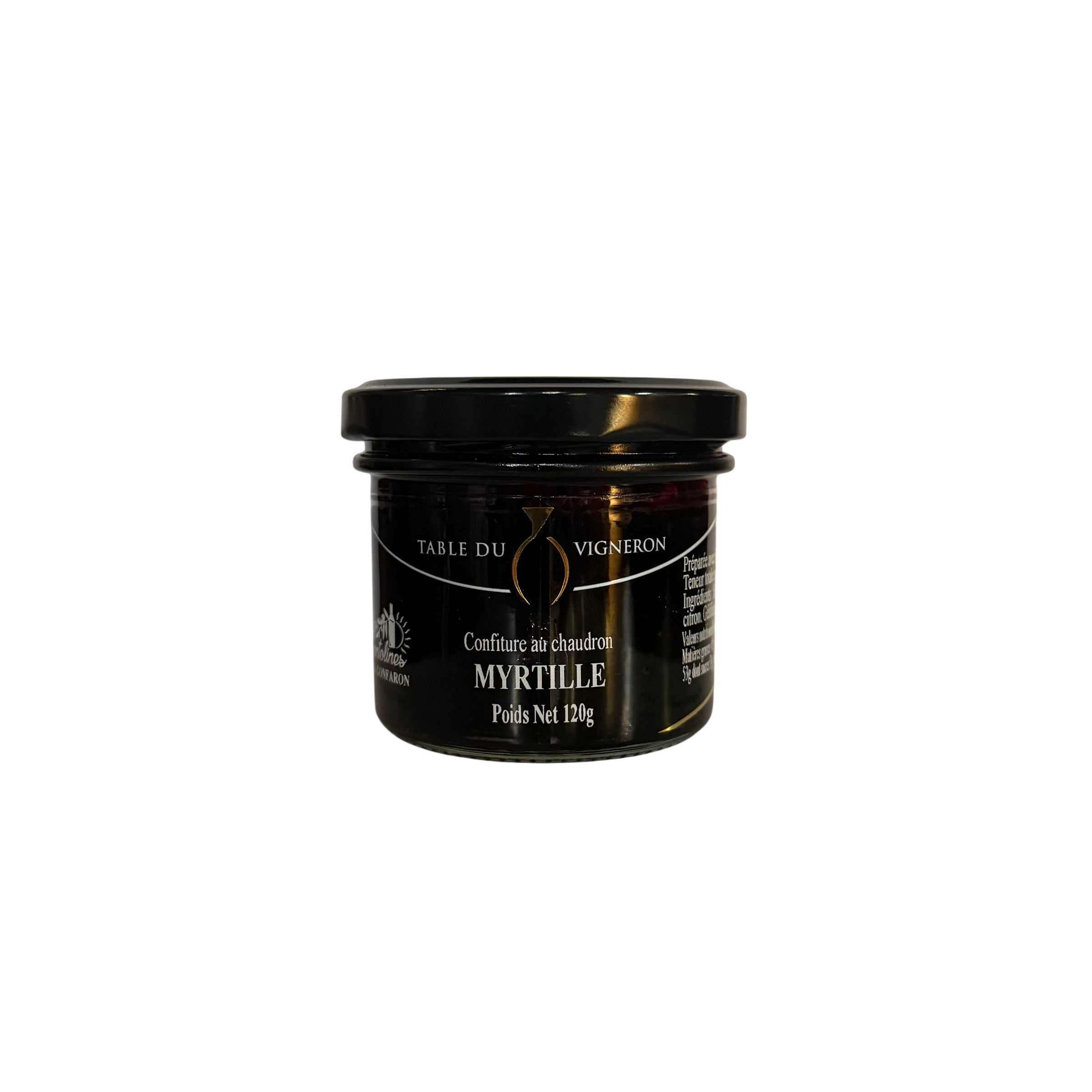 Confiture au Chaudron Myrtille - Les Santolines 120gr.png