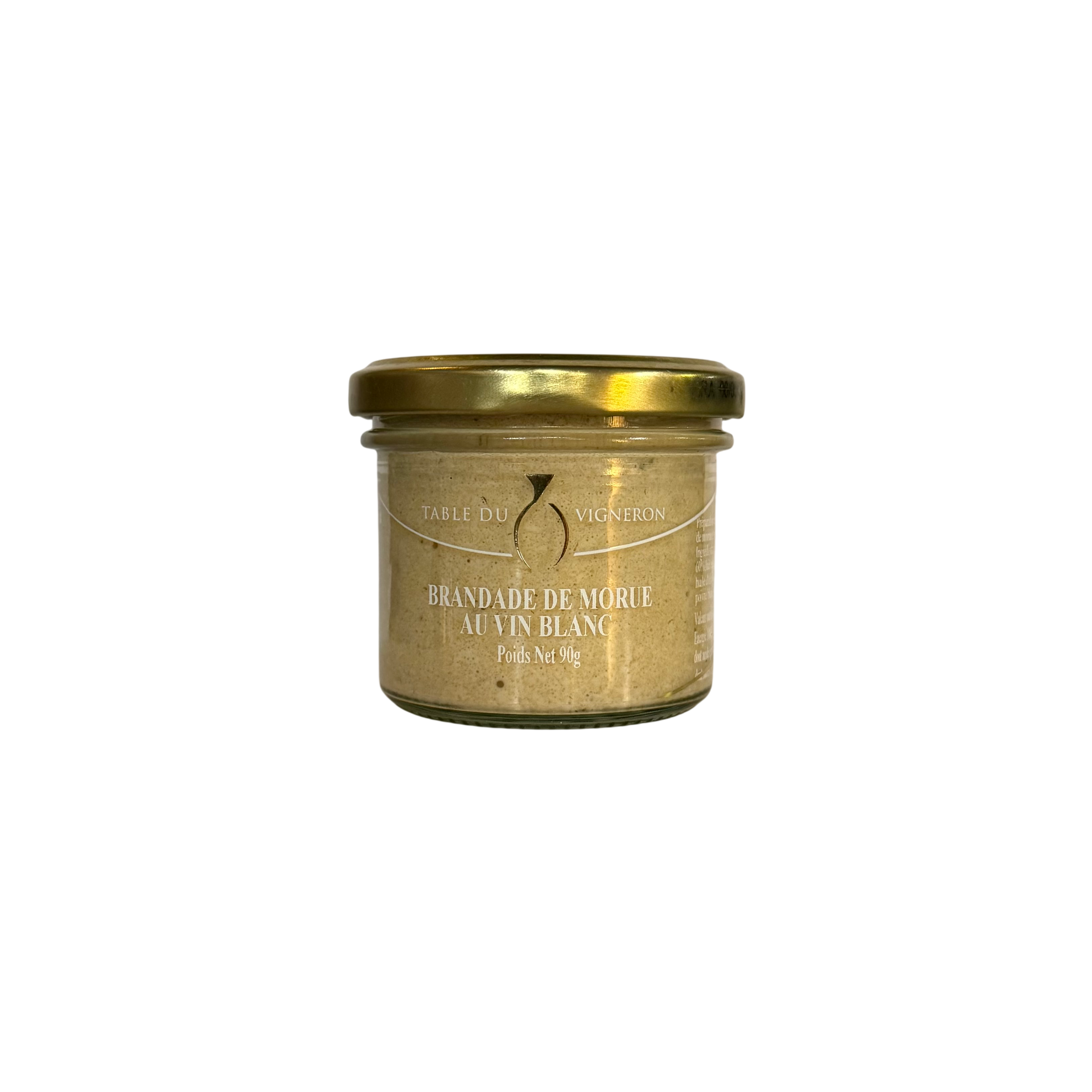 Brandade De Morue Au Vin Blanc - Table Du Vigneron 90gr