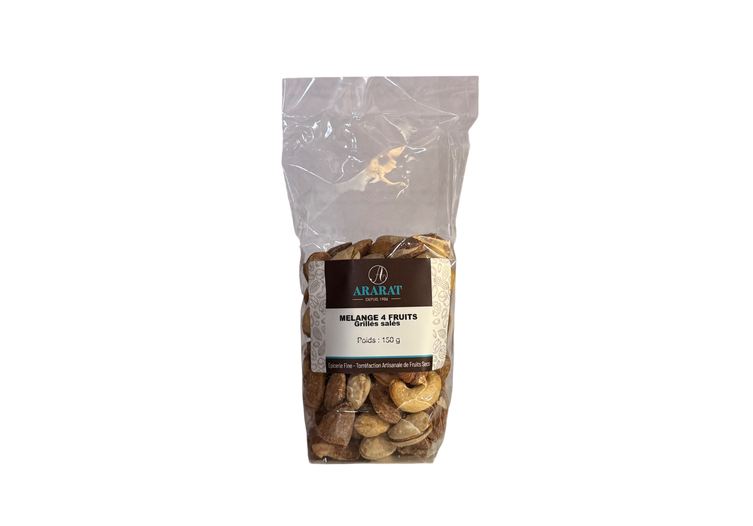 Mélange 4 Fruits Grillés Salés - Ararat 150gr