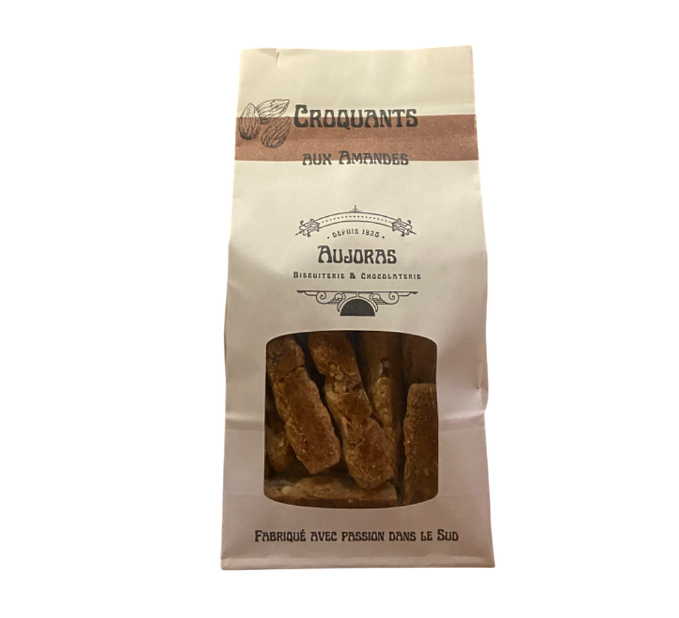 Croquants aux Amandes - Aujoras 180gr