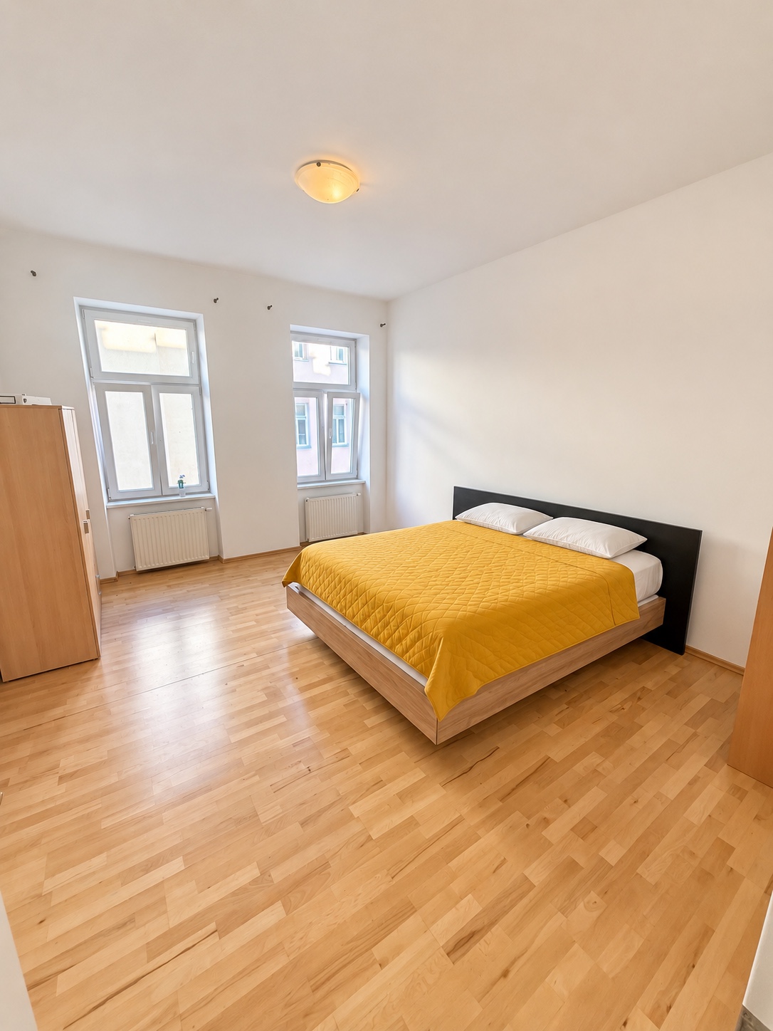 Sanierter Wohnraum in unserem Projekt Brestelgasse in Wien