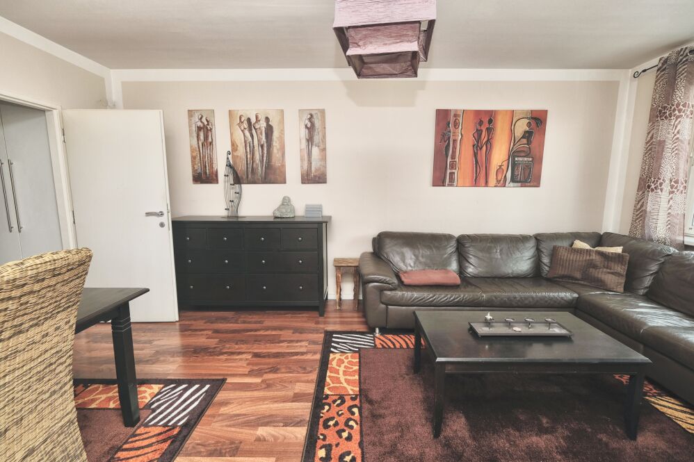 Innenraum der Wohnung am Handelskai