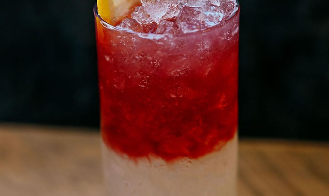 1.5 oz Matchbook Distilling Land of Muses Gin
0.75 oz Matchbook Distilling Garden Variety Elderberry Oolong
0.75 oz Lemon juice
0.5 oz Honey
Garnish: Lemon wheel
Glass: Collins glass