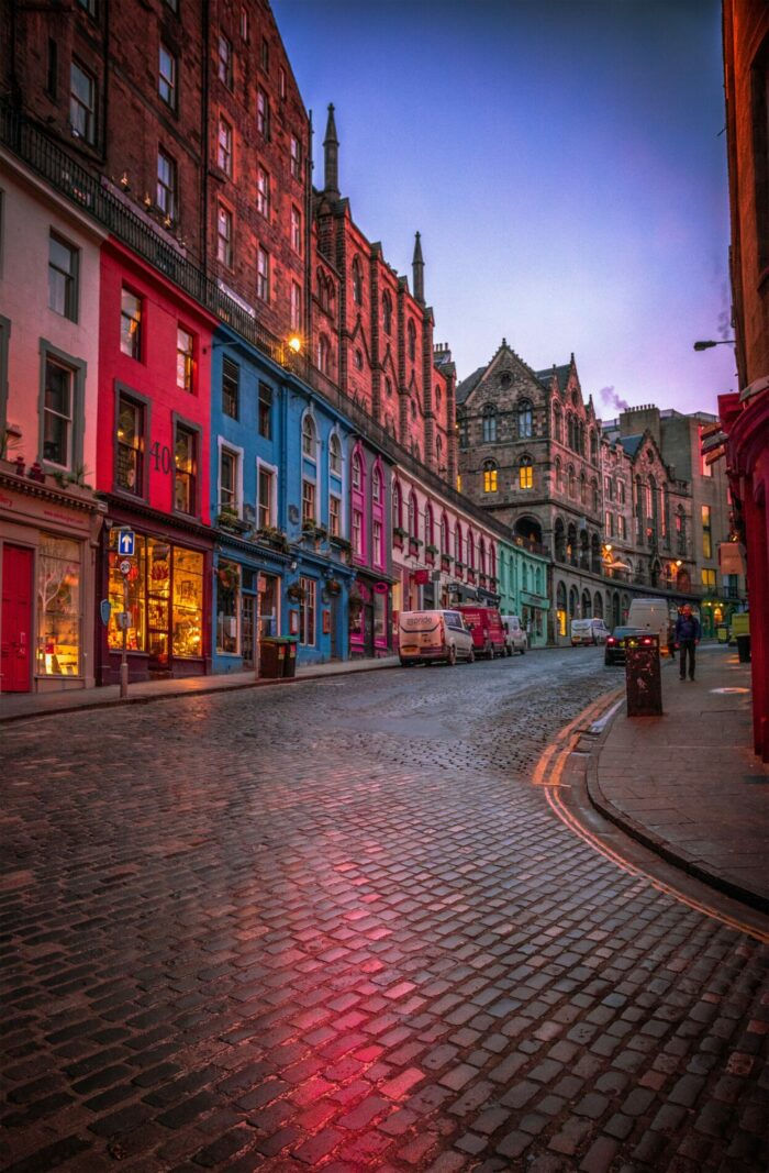 Edinburgh, Scotland UK. Solo travel for women in the UK