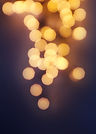 Lumières chaudes Blurry