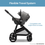 Thumbnail: Wiz 2-In-1 Baby Stroller with Bassinet