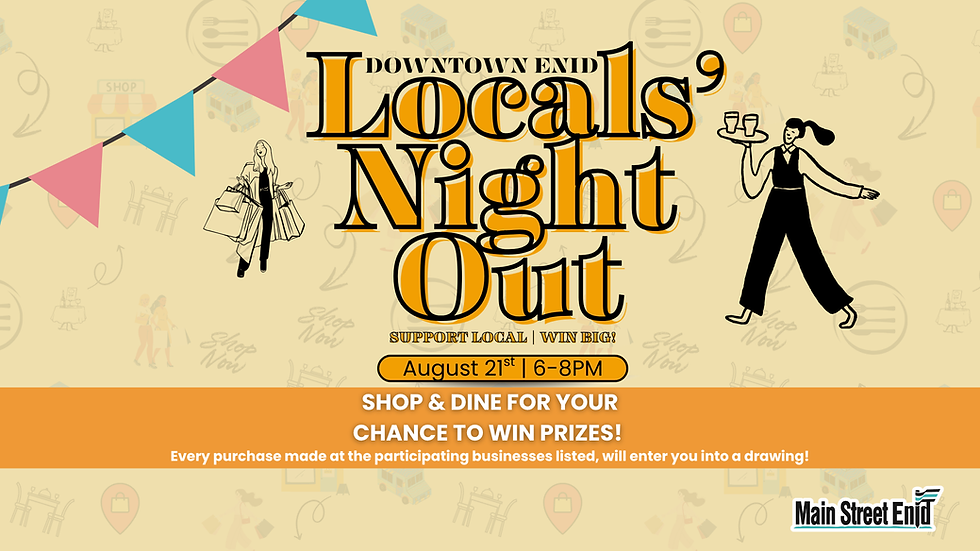 August Locals' Night Out