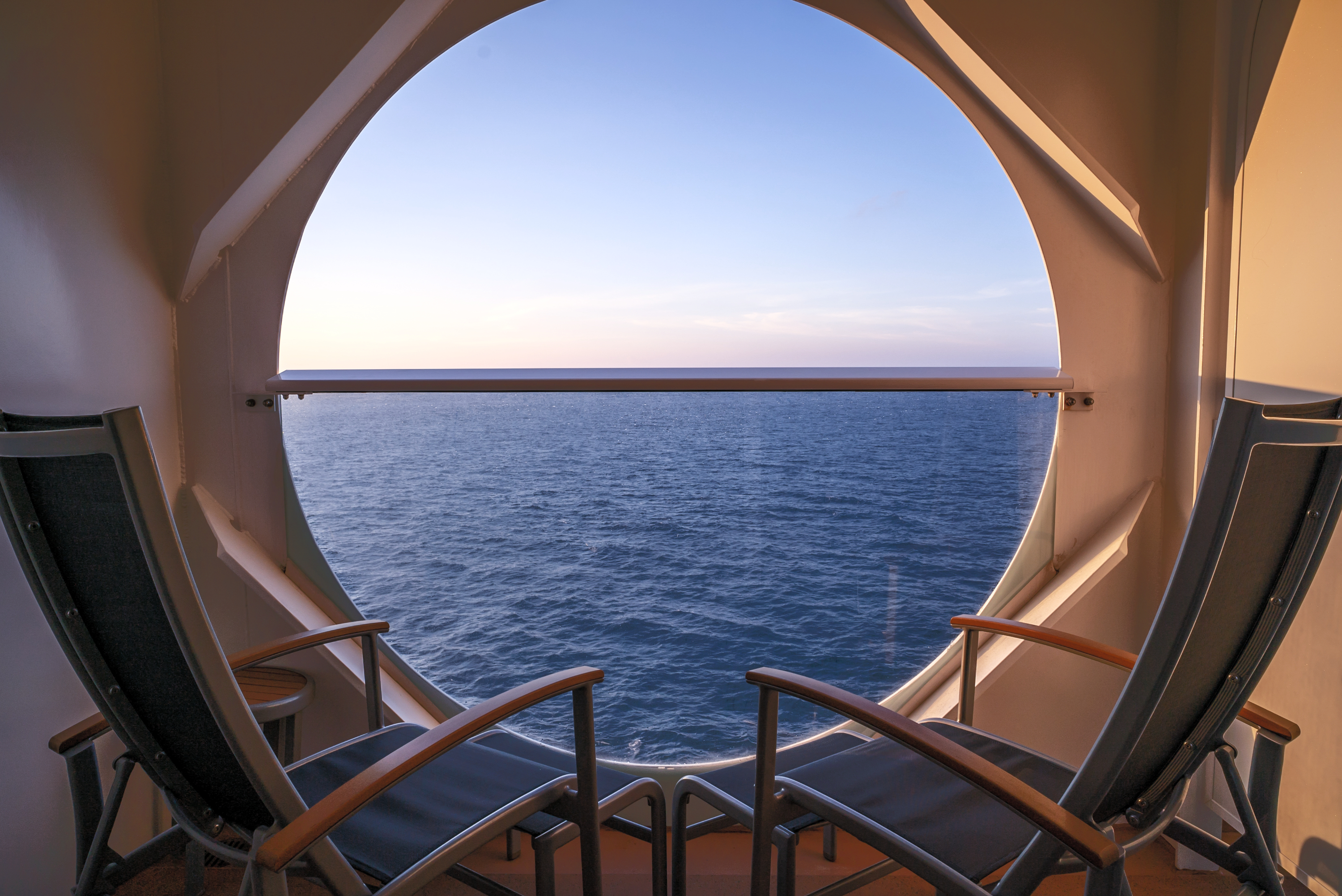 View symbolizing our tunnel vision and foresight 