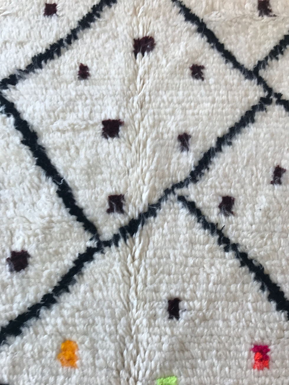 Miniature : Tapis berbère coloré