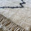 Miniature : Tapis berbère noir et blanc abstrait