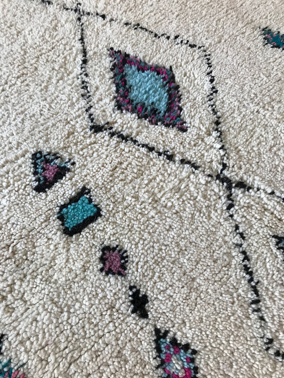 Miniature : Tapis berbère coloré