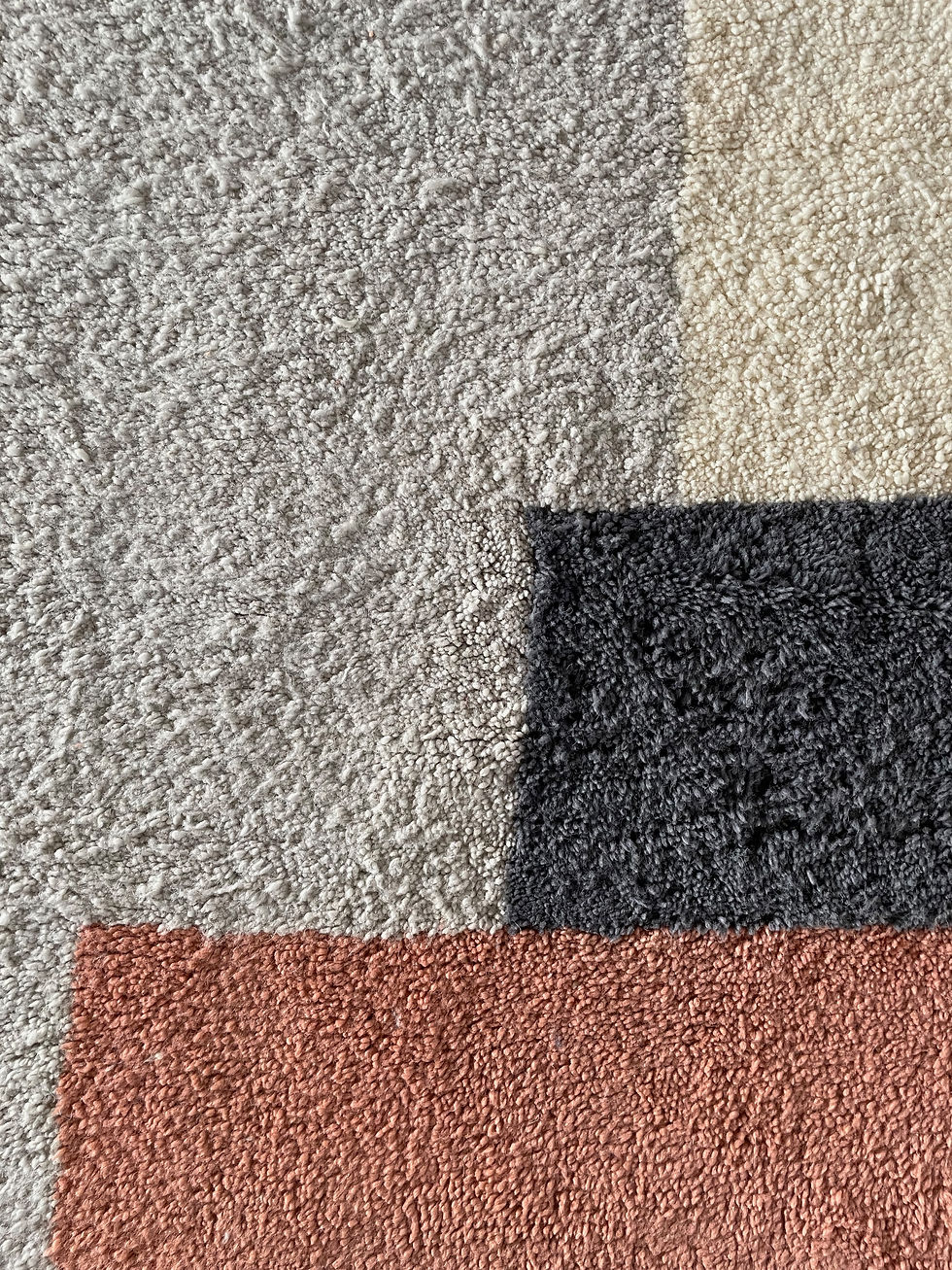 Miniature : Tapis berbère graphique coloré 230x160 cm