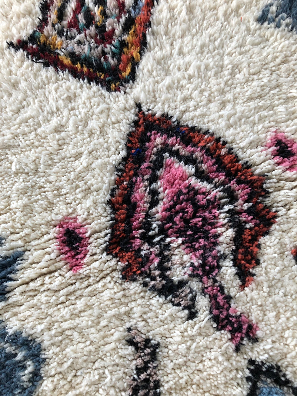 Miniature : Tapis berbère coloré