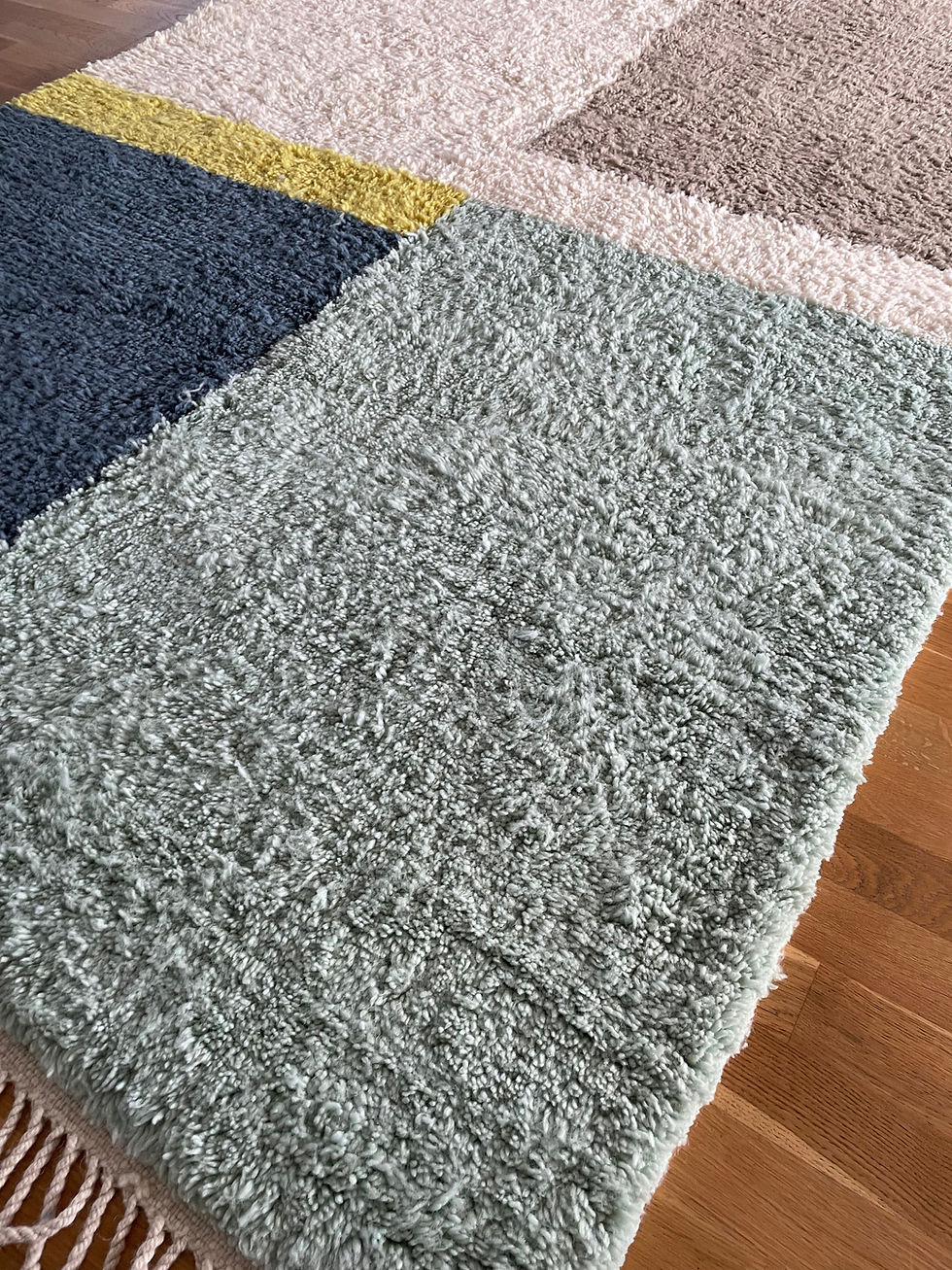 Miniature : Tapis berbère coloré 230x160 cm