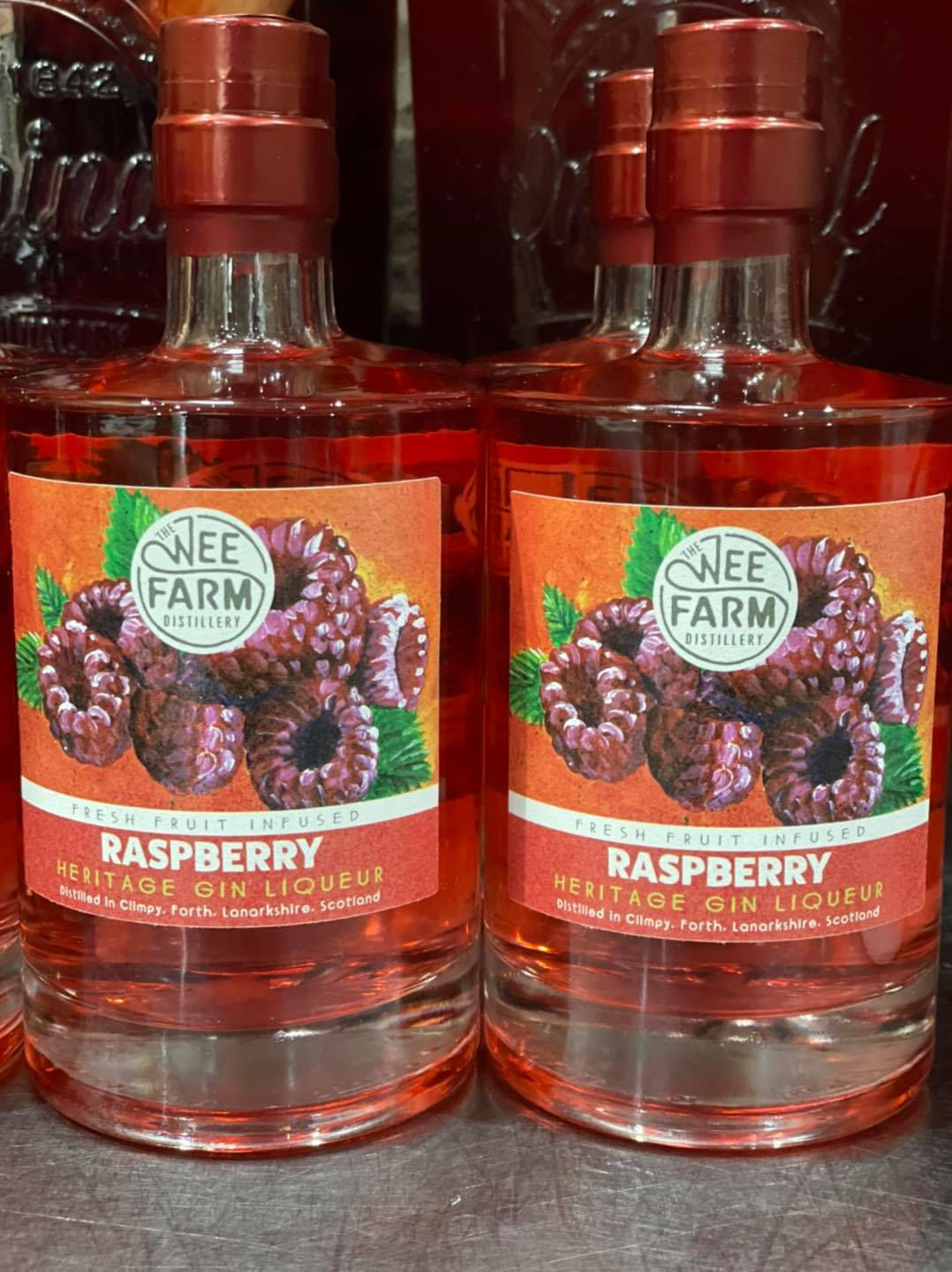 Raspberry Gin Liqueur