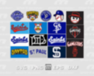 St. Paul Saints,  St. Paul baseball SVG,  Saints SVG, St. Paul Saints SVG