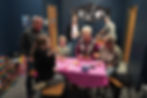 Family Eating beau funny.JPG