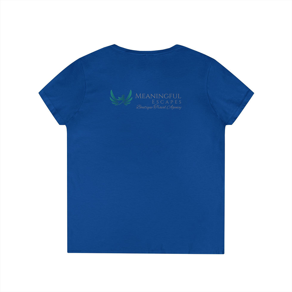 Thumbnail: Meaningful Moments V-Neck T-Shirt, Collect Moments Not Things Quote Tee