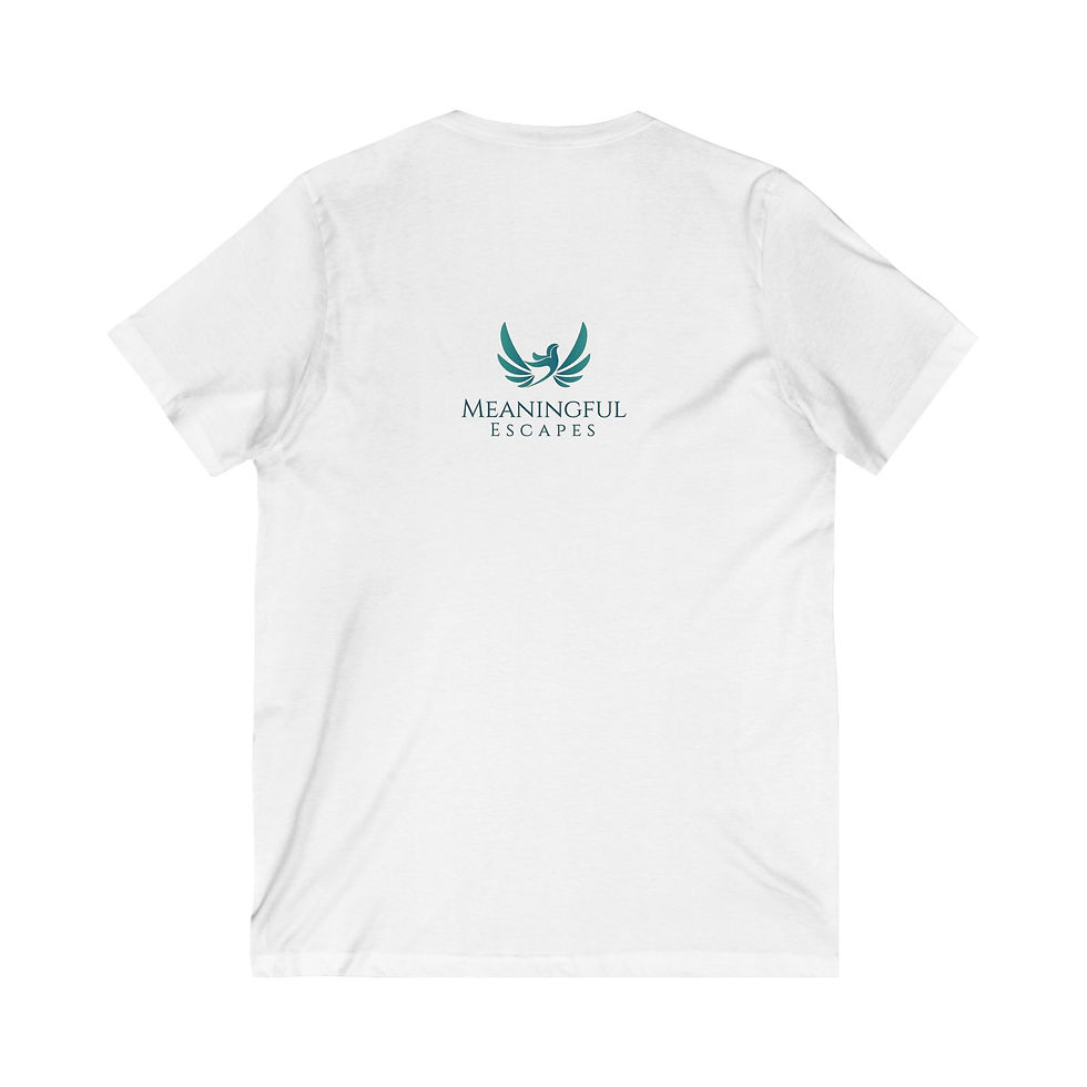 Thumbnail: Unisex Jersey Short Sleeve V-Neck Tee