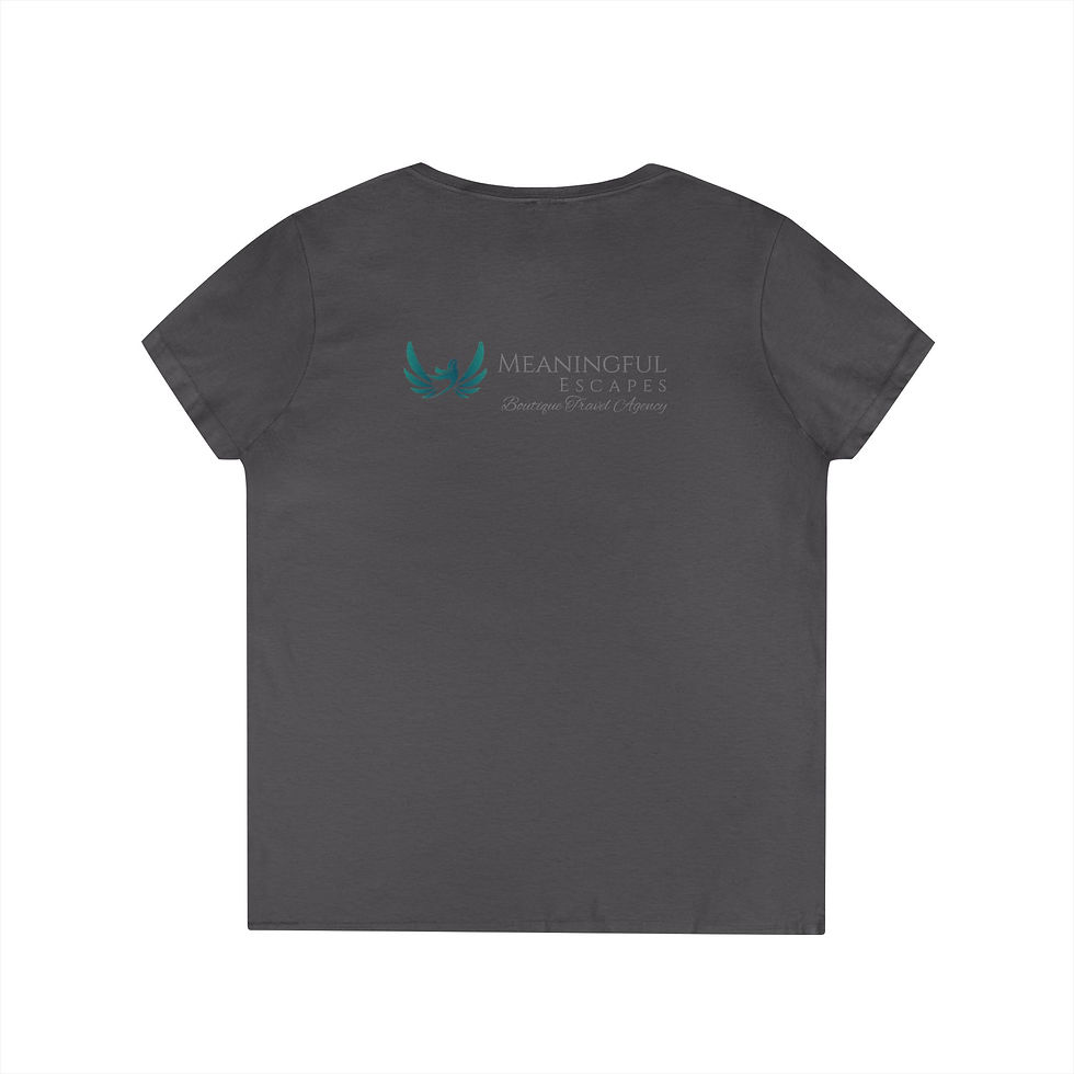 Thumbnail: Travel Thrive Repeat V-Neck T-Shirt
