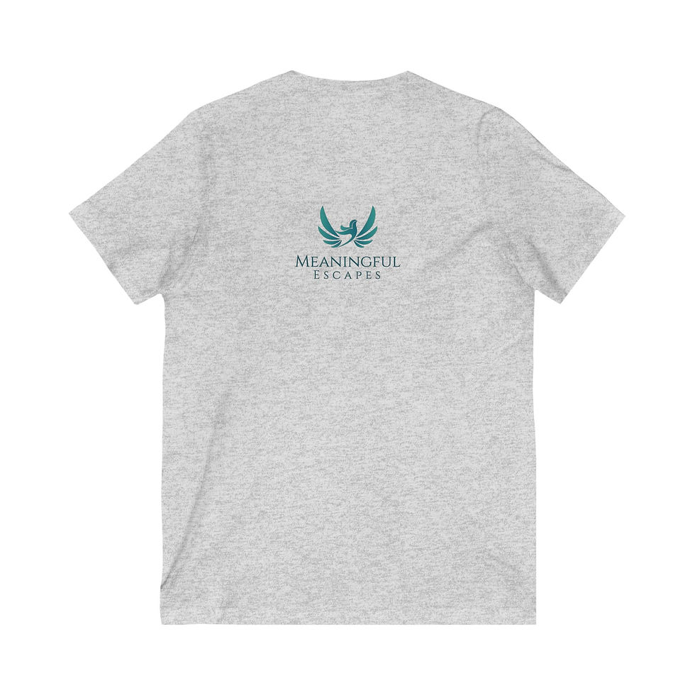 Thumbnail: Unisex Jersey Short Sleeve V-Neck Tee