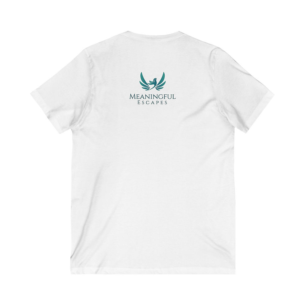 Thumbnail: Unisex Jersey Short Sleeve V-Neck Tee