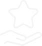 the icon of a hand holding a star is a symbol of trust that the homeowner or customer has with Marc Cohen handyman services