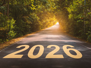 A road with the year 2026 on it.