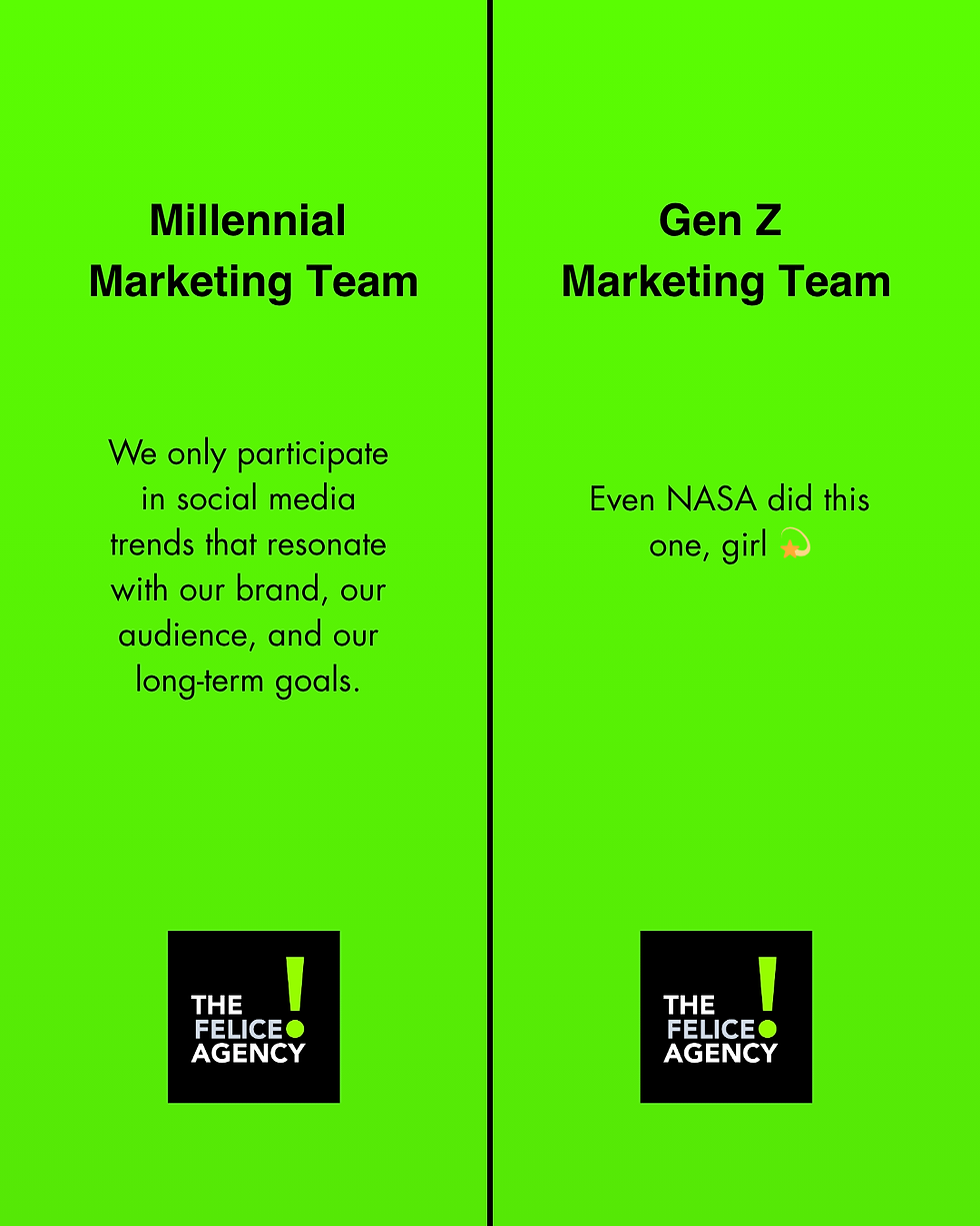 Millennials vs. Gen Z in Marketing: A Completely Scientific Breakdown
