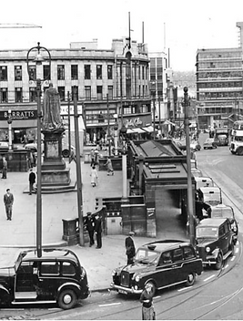 Historic picture of Fitzalan Square