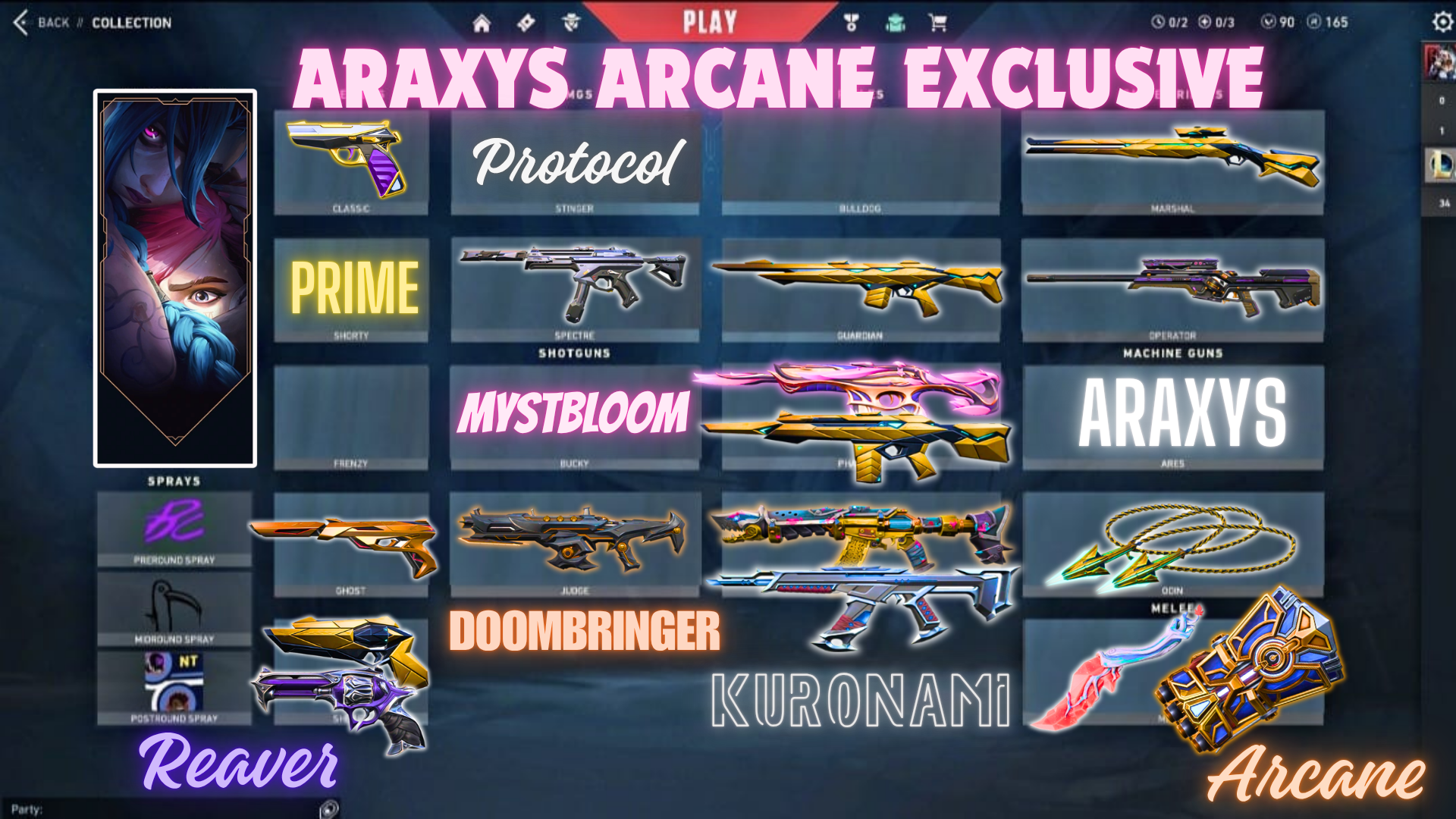 DIGITAL PROFILE - ARAXYS ARCANE EXCLUSIVE COLLECTION