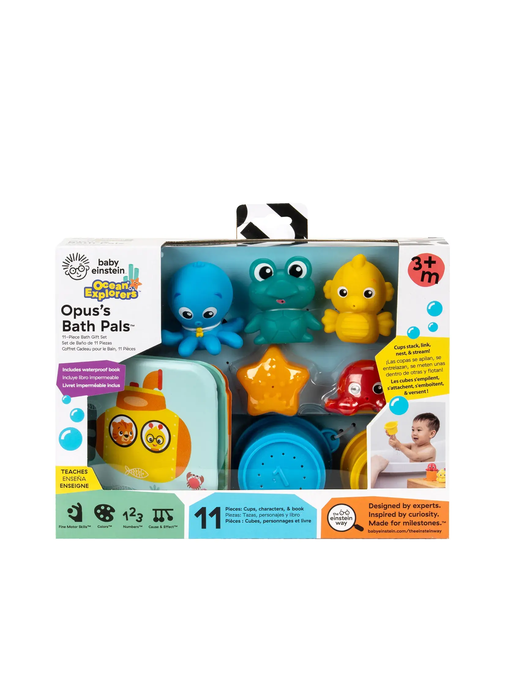 BE OPUS BATH PALS 11-PIECE BATH GIFT SET