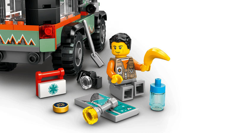 Thumbnail: LEGO - OFF-ROAD 4*4 MOUNTAIN TRUCK (LEGO CITY)