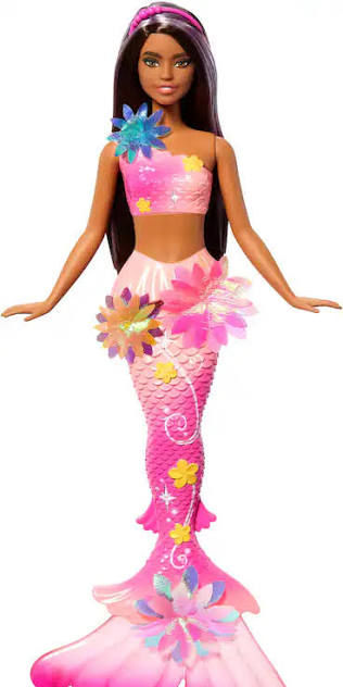 Thumbnail: BARBIE FLOWER MAGIC MERMAID DOLL ASST